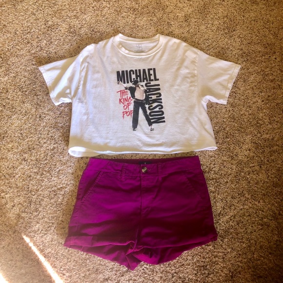 Michael Jackson Crop Top! - Picture 1 of 4